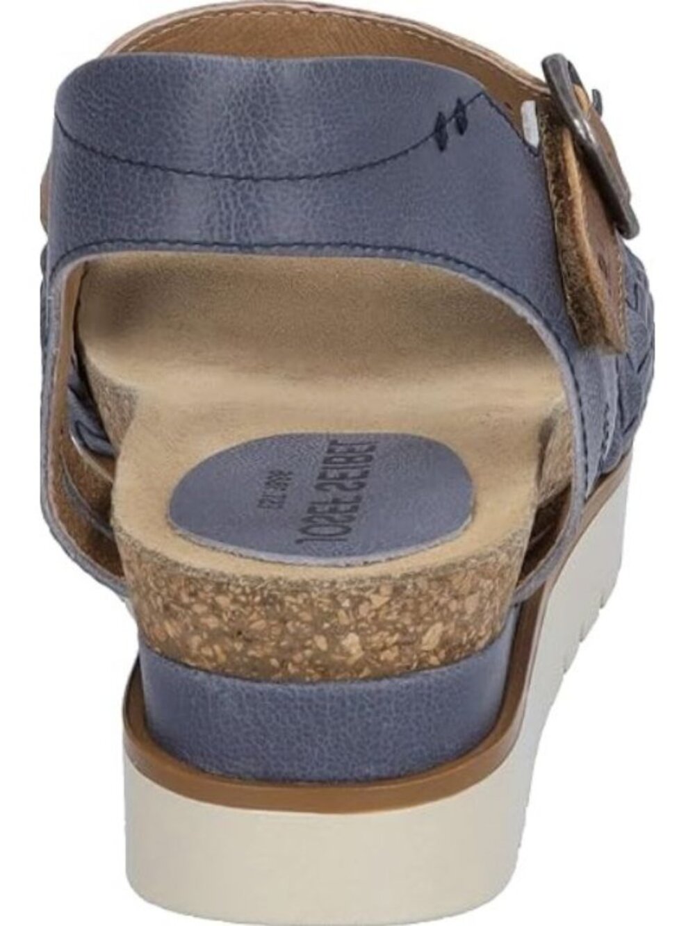 Josef Seibel Women's Clea 16 Platform Comfort Sandals, Jeans Combo Size 36 - Picture 5 of 15